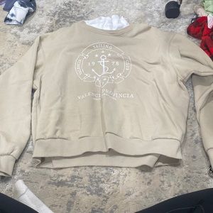 hollister collared sweatshirt